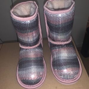 Ugg classic sequin toddler boot